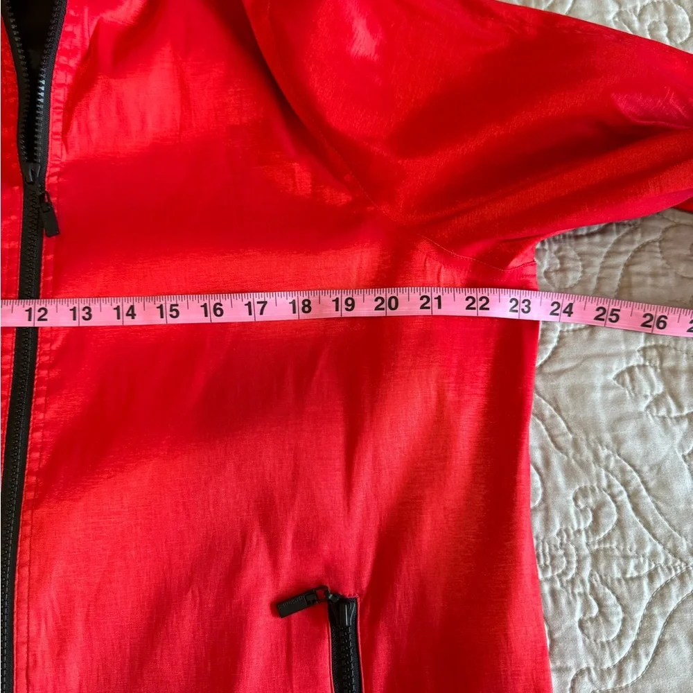 Mycra Pac Vibrant Red Raincoat with Hood size Large - Picture 14 of 15
